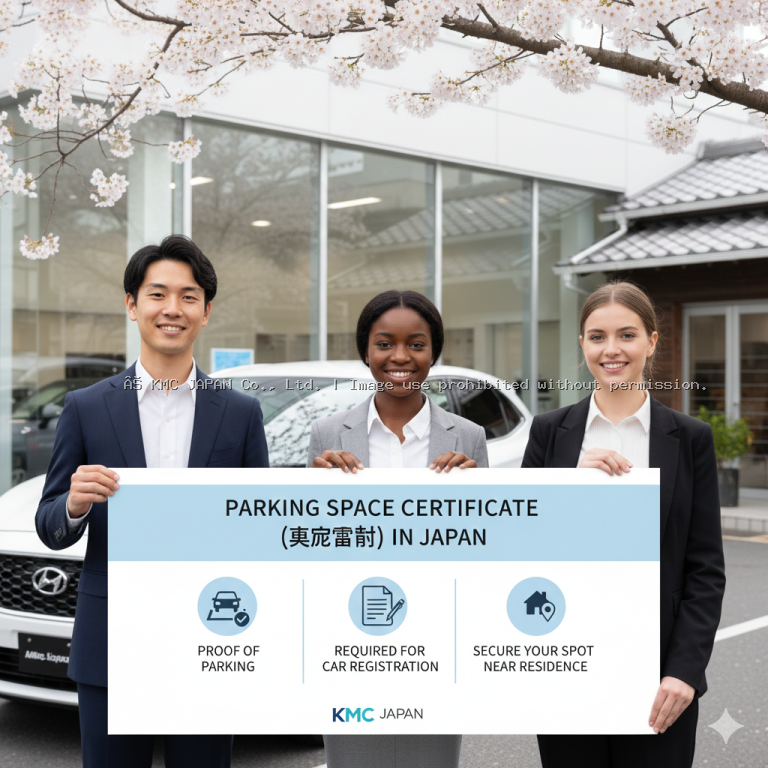 Parking Space Certificate (車庫証明) in Japan | Complete Foreigner Guide