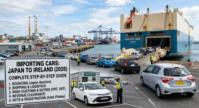 Importing Cars from Japan to Ireland (2026): Complete Step-by-Step Guide