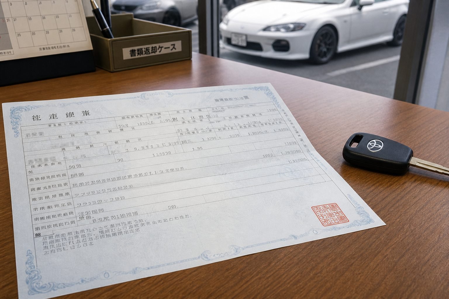 Japanese Export Certificate Explained