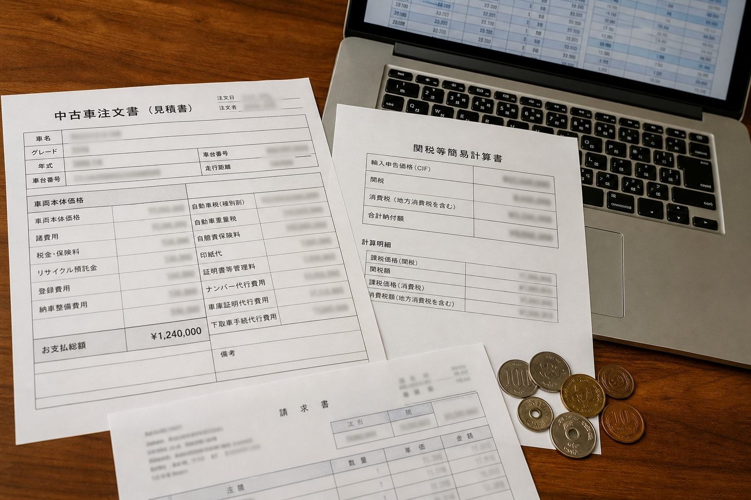 Japanese Car Import Costs, Duties and Taxes