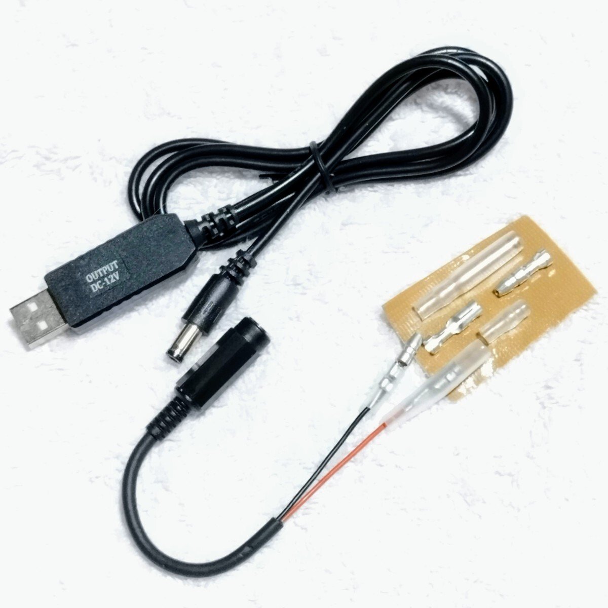 USB 5V-12V 2.1mm DC ＋ DC ＋ 876021