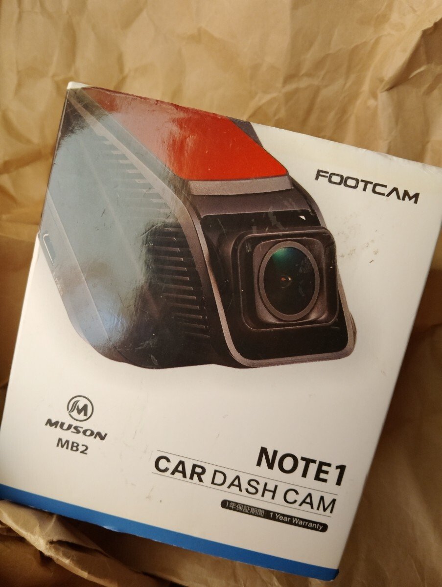 MUSON MB2 dash camera NOTE1 CAR DASH CAM FOOTCAM 299746