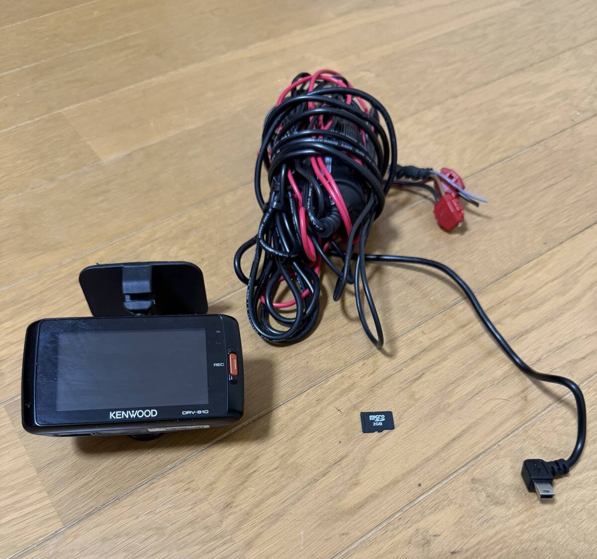 Drive Recorder Kenwood 2016 DRV-610 with SD Card 834551