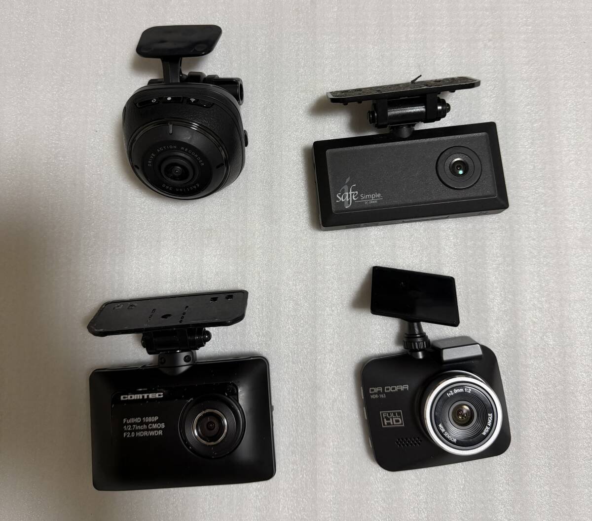 Full HD Drive Recorder 4 Pieces 351942