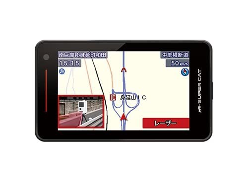 YUPITERU SUPER CAT ＆ radar detector PREMIUM LINE SG1000 356592