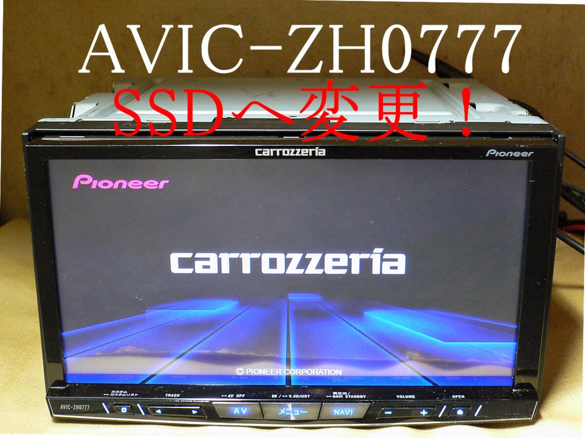 carrozzeria 2025 /SSD / /SD/Bluetooth/CD/DVD AVIC-ZH0777 632494