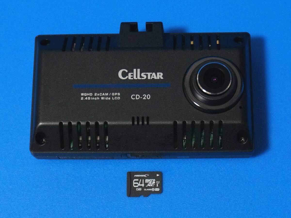SD 64GB CD-20 CS-92WQH Ver. dash camera D6 666124