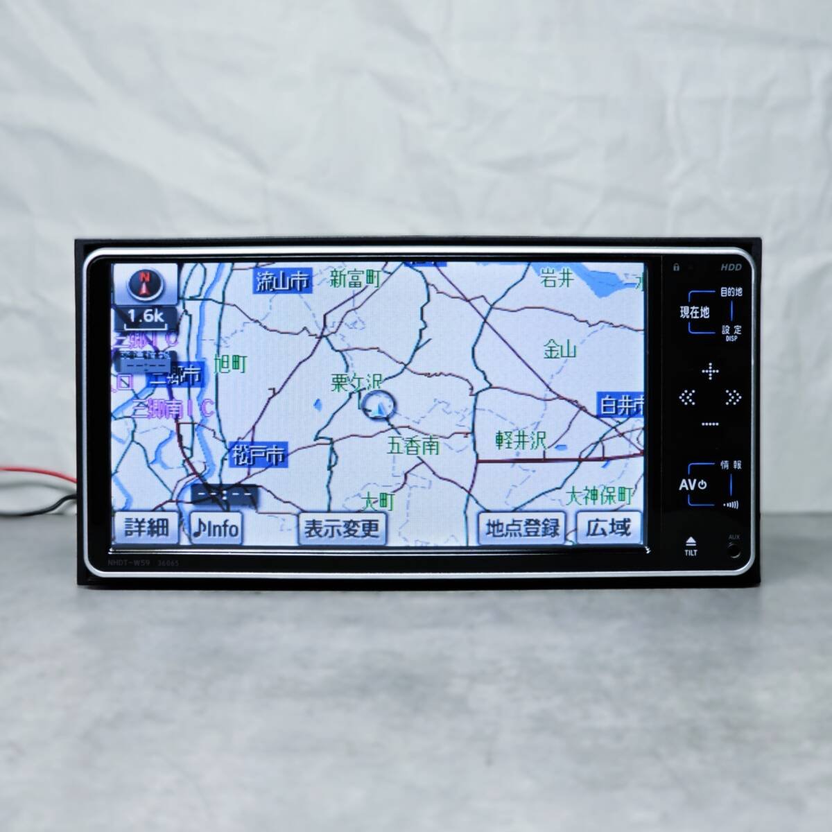 Toyota HDD NHDT-W59|2015 |DVD/HDD/SD/AUX/ ZRR70G ZVW30 NHP10 ANH10 153928