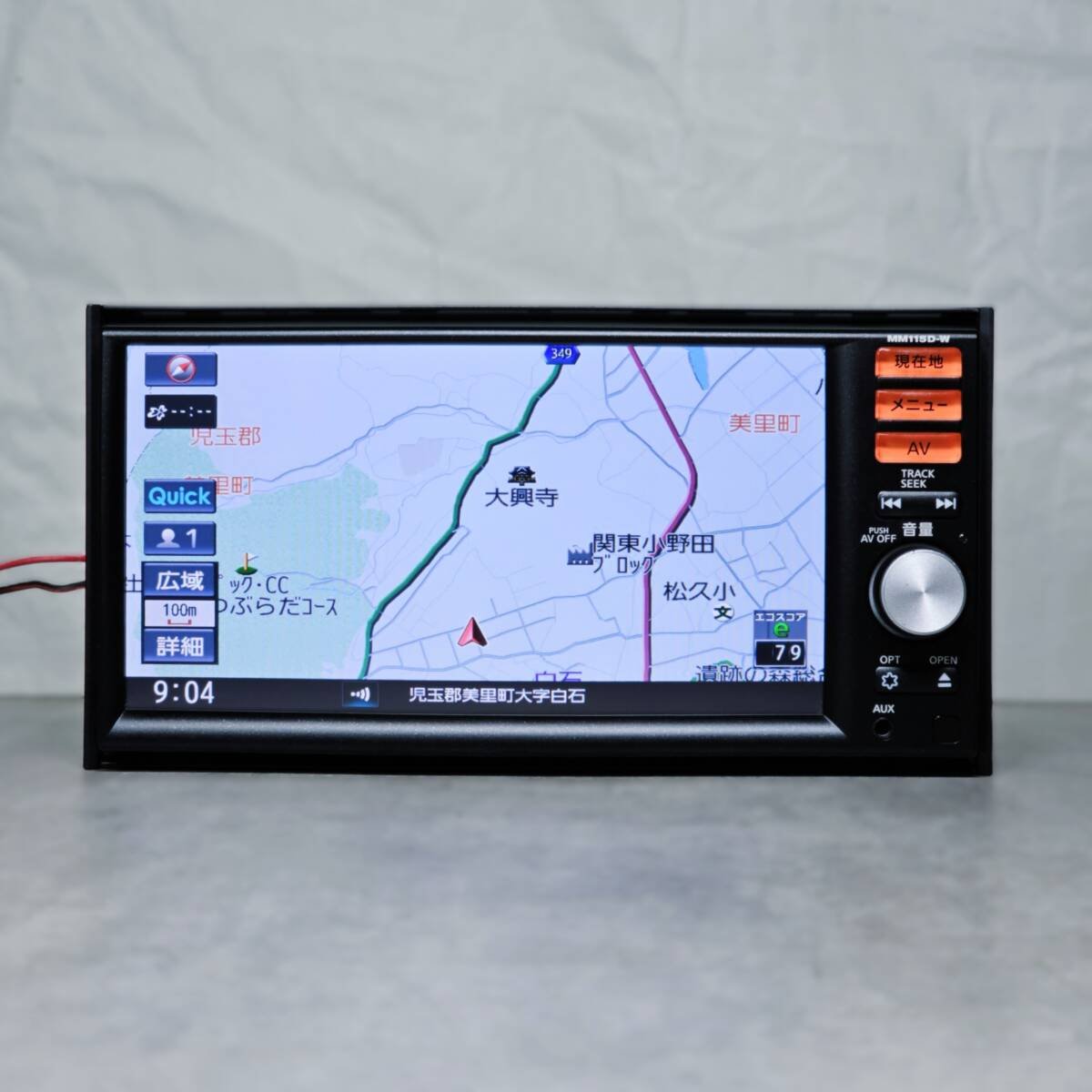 ｜ NISSAN MM115D-W ｜ 2018 ｜BLUETOOTH CD SD AUX USB B8260-79928 341288