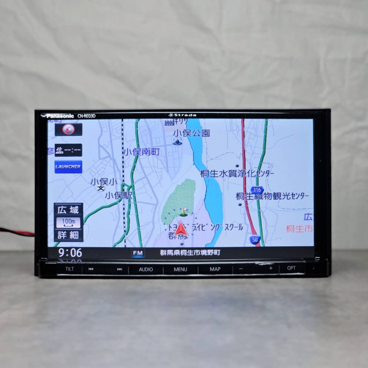 ｜ CN-RE03D｜ 2016 ｜ BLUETOOTH SD USB CD/DVD PANASONIC STRADA｜Zx1973 689012