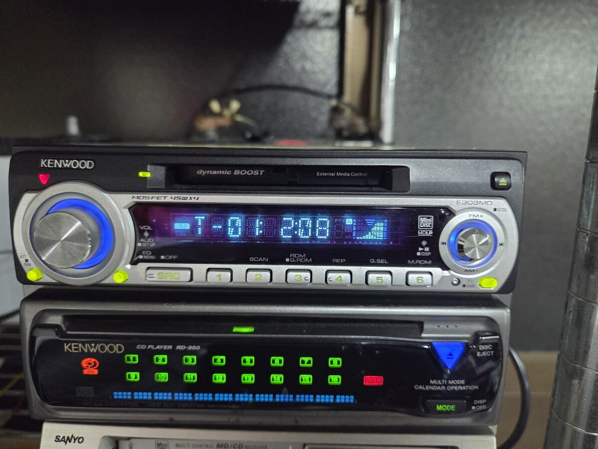 KENWOOD E303MD/MD RD-350 CD 1DIN+1DIN 742086