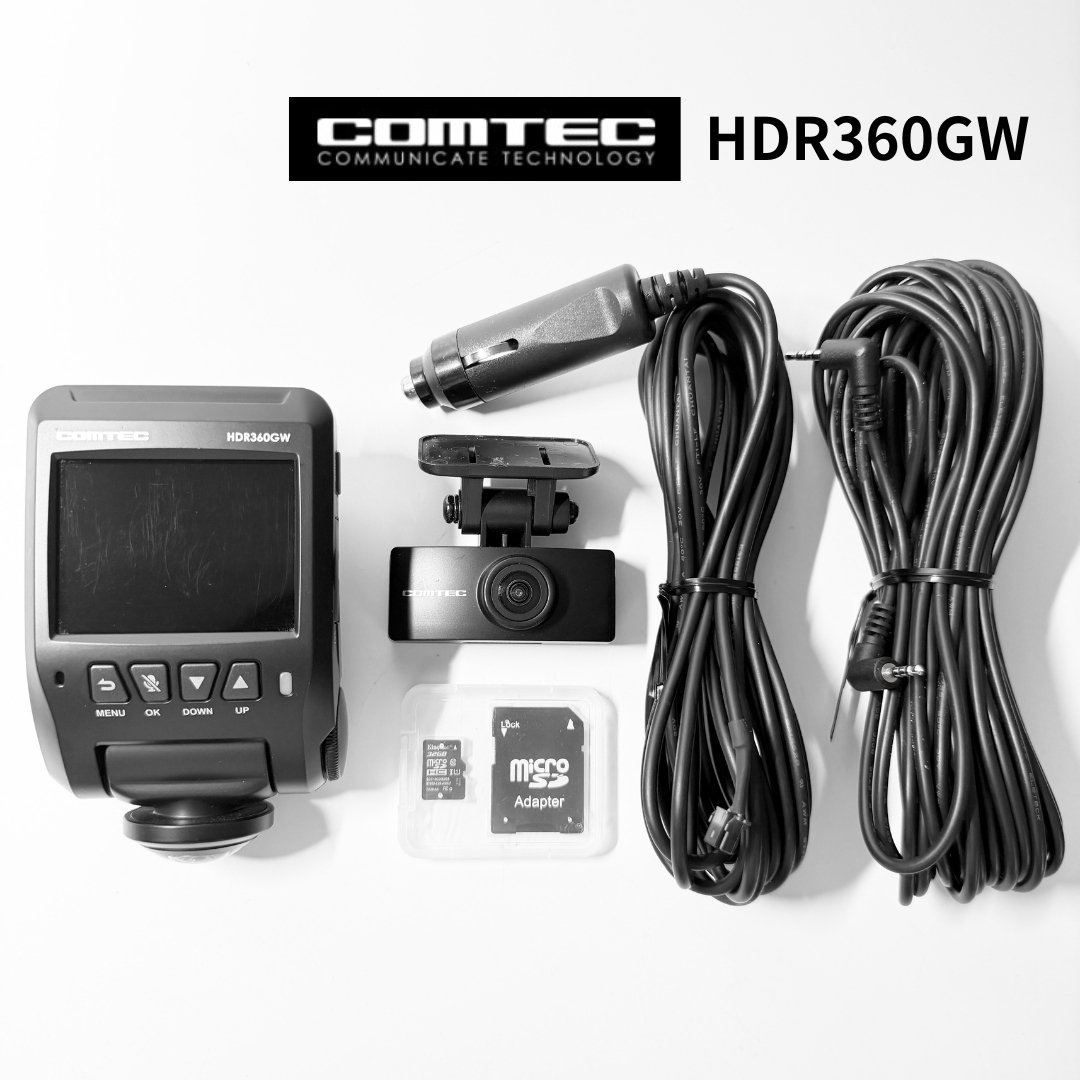 HDR360GW 360° 2 dash camera SD 32GB HDR / 6080612 876169