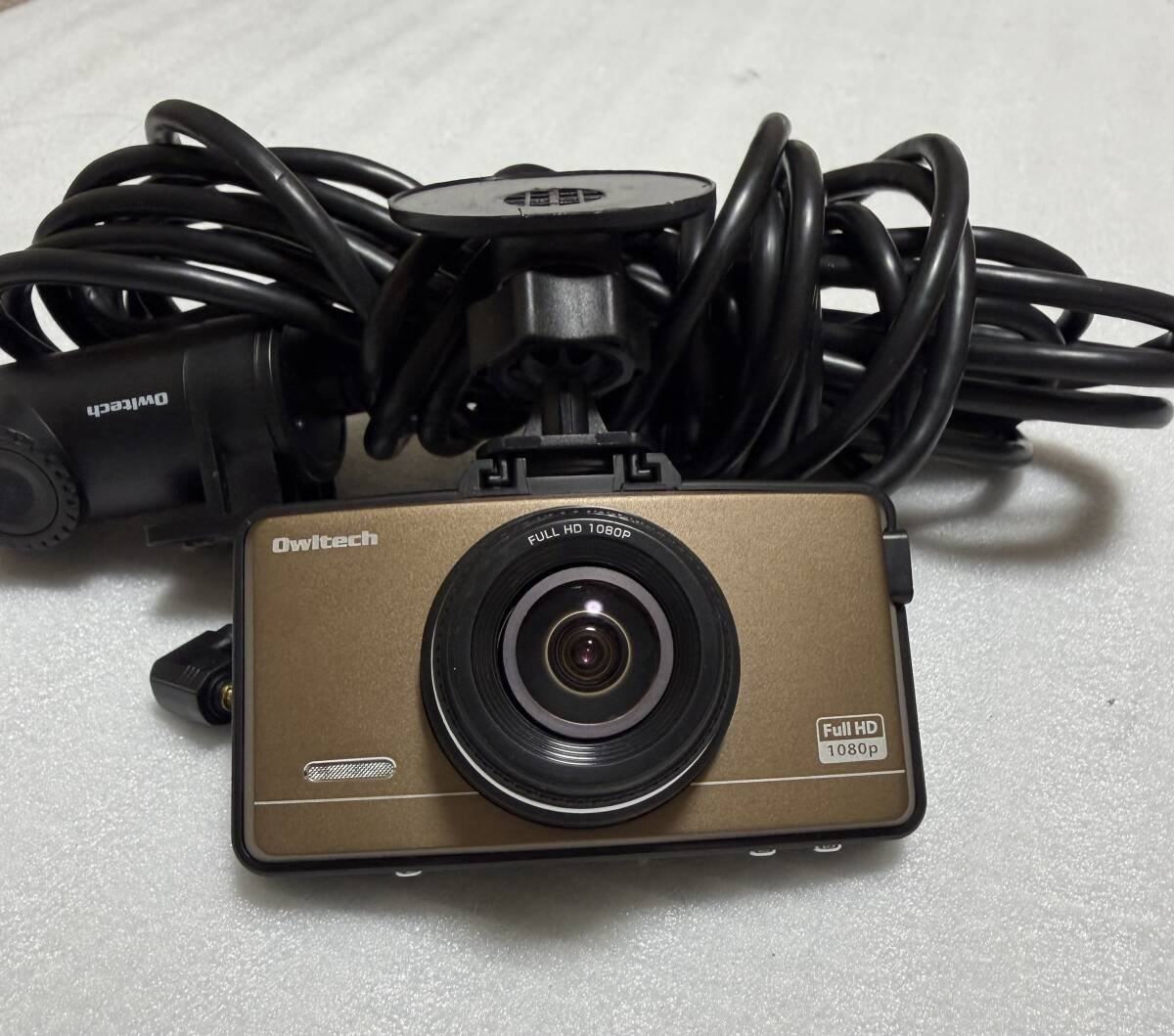 Full HD Owltec Rear and Front Drive Recorder OWL-DR801G-2C with GPS and 879184