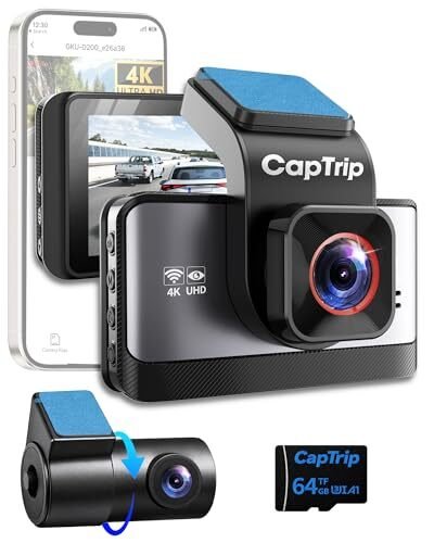 dash camera 4K UHD 800 64GB SONY STARVIS 2 f 336498