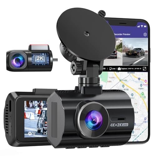 tadpole dash camera 4K UHD 500 GPS Wi-Fi WD 414124