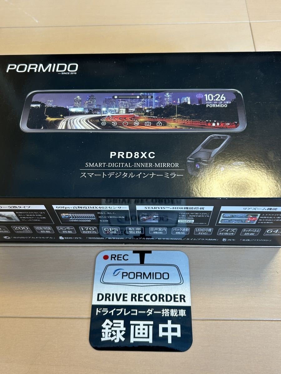 dash camera PORMIDO PRD8XC 697943