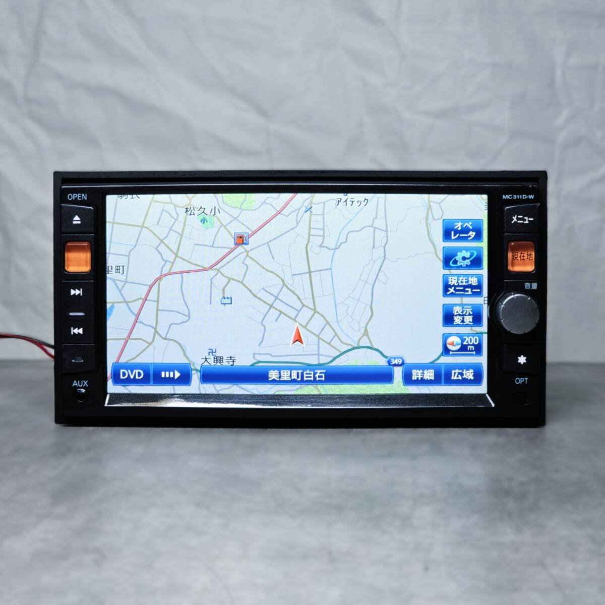 ｜ Nissan MC311D-W SD ｜ 2014 ｜BLUETOOTH AUX DVD CD USB SD TV QY-7115N 709205