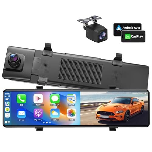 dash camera 4K 12 CarPlay AndroidAuto car navigation ｎ 764642