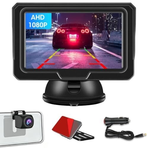 2 Jansite AHD 1080P 4.3 LCD 3 ym 774994
