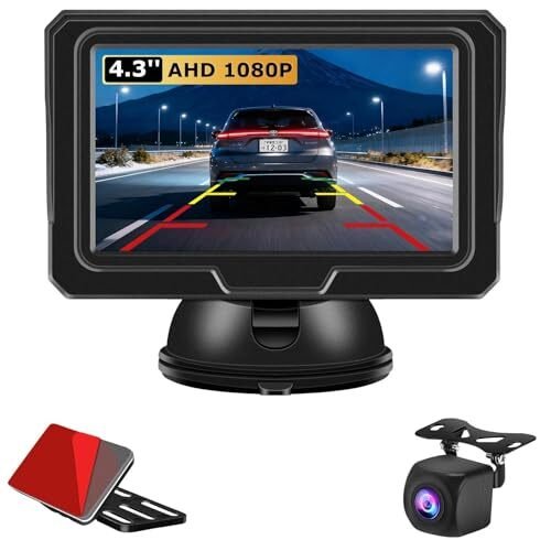 Jansite AHD 1080P 4.3 LCD 2 IP6ym 790651