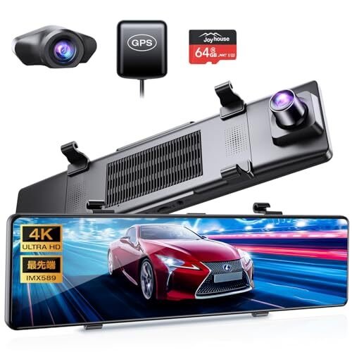 dash camera 4K 12 &64GB SD dash camera GPS /t4K 051313