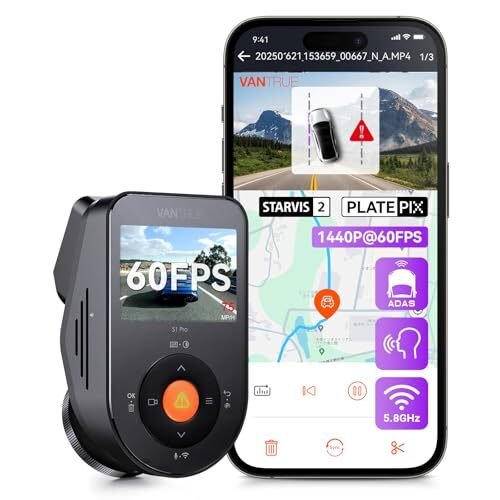 VANTRUE dash camera 2.7K 500 1944P ADAS STARVIS 2 IMX675or 080603