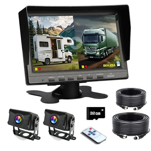 7 dash camera 32GB 12V/36V f 144195