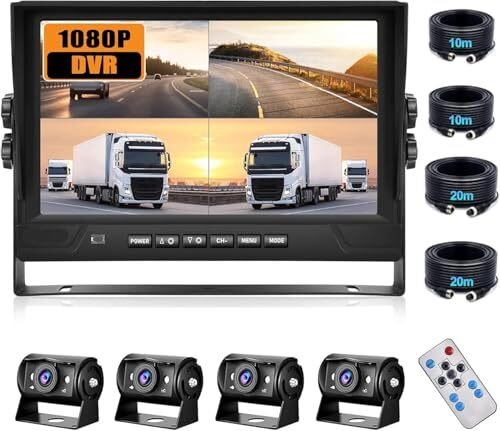 9 dash camera 1080P 4 DVR IP68f 145246