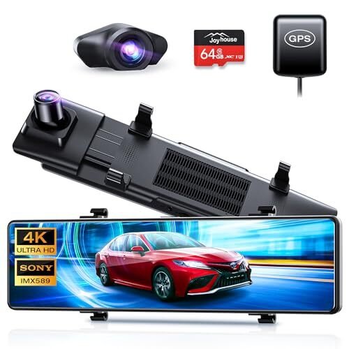dash camera 4K 12 &64GB SD dash camera GPS 175997