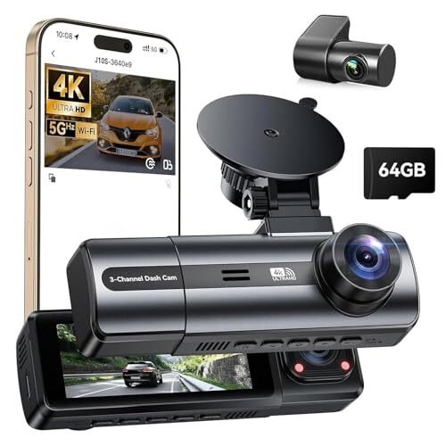 ZAIDER dash camera 3 ＆4K G 220850