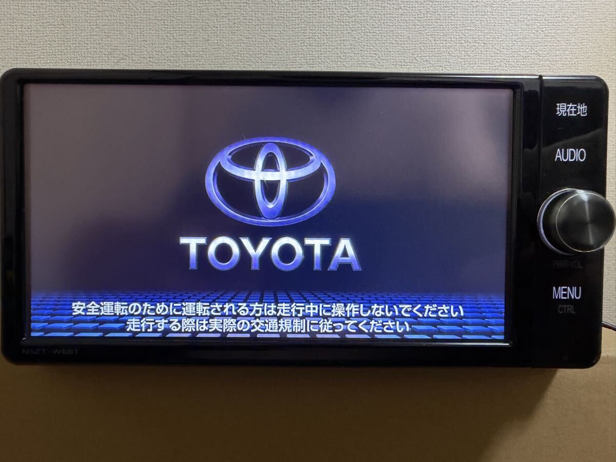 TOYOTA car navigation NSZT-W66T ：2017 Bluetooth 225029