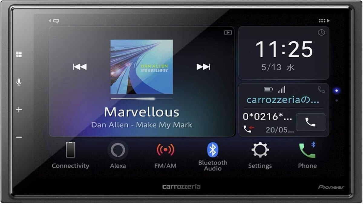 Pioneer DMH-SZ700 6.8 2D Amazon Alexa CarPlay AndroidAuto Bluetooth USB 302389