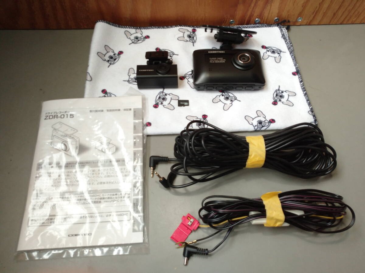dash camera ZDR-015 HD GPS 16GB SD COMTEC 373965