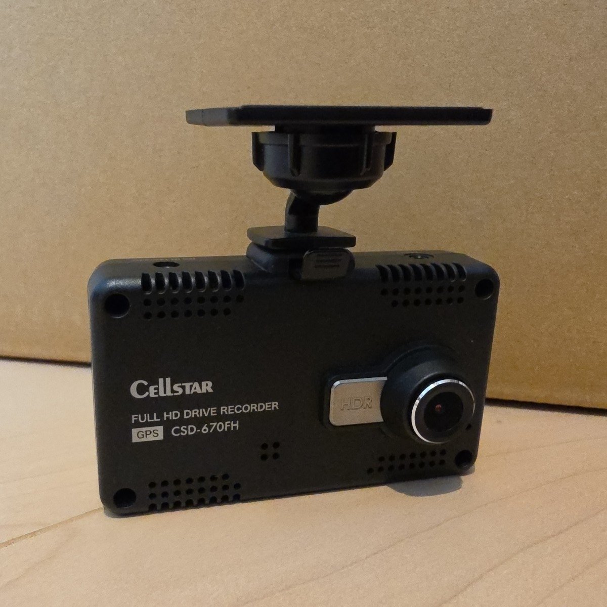 CELLSTAR dash camera CSD-670FH FULL HD GPS 380212