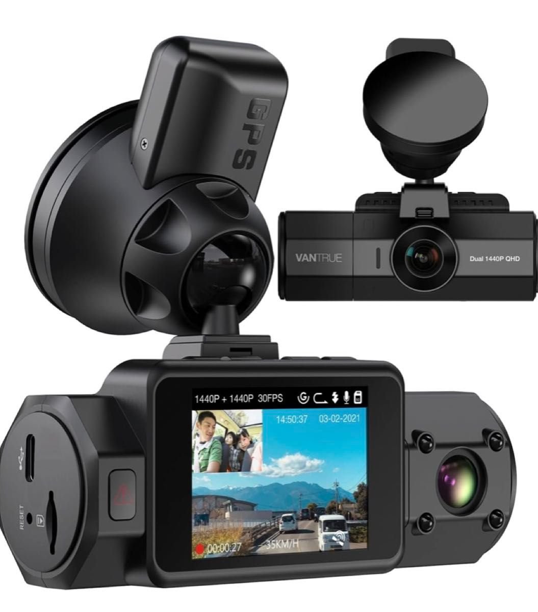 VANTRUE dash camera GPS 2 N2S 324894