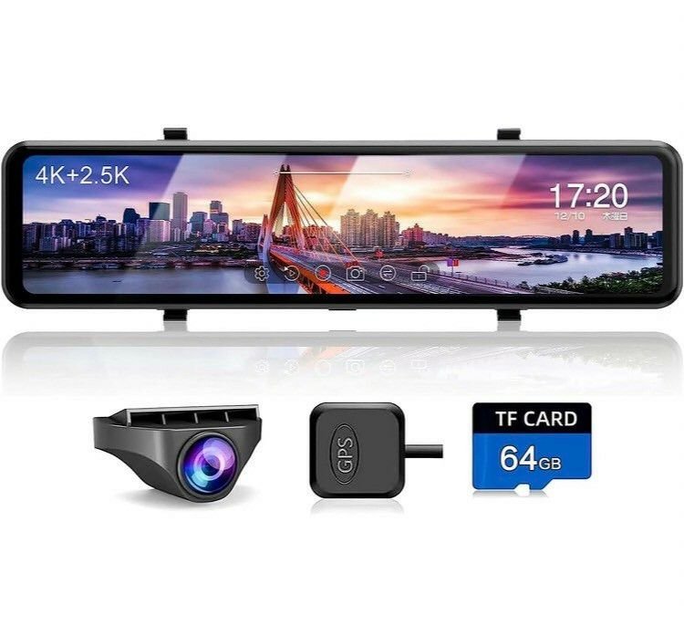 dash camera 4K+2.5K 12 64GB 908578