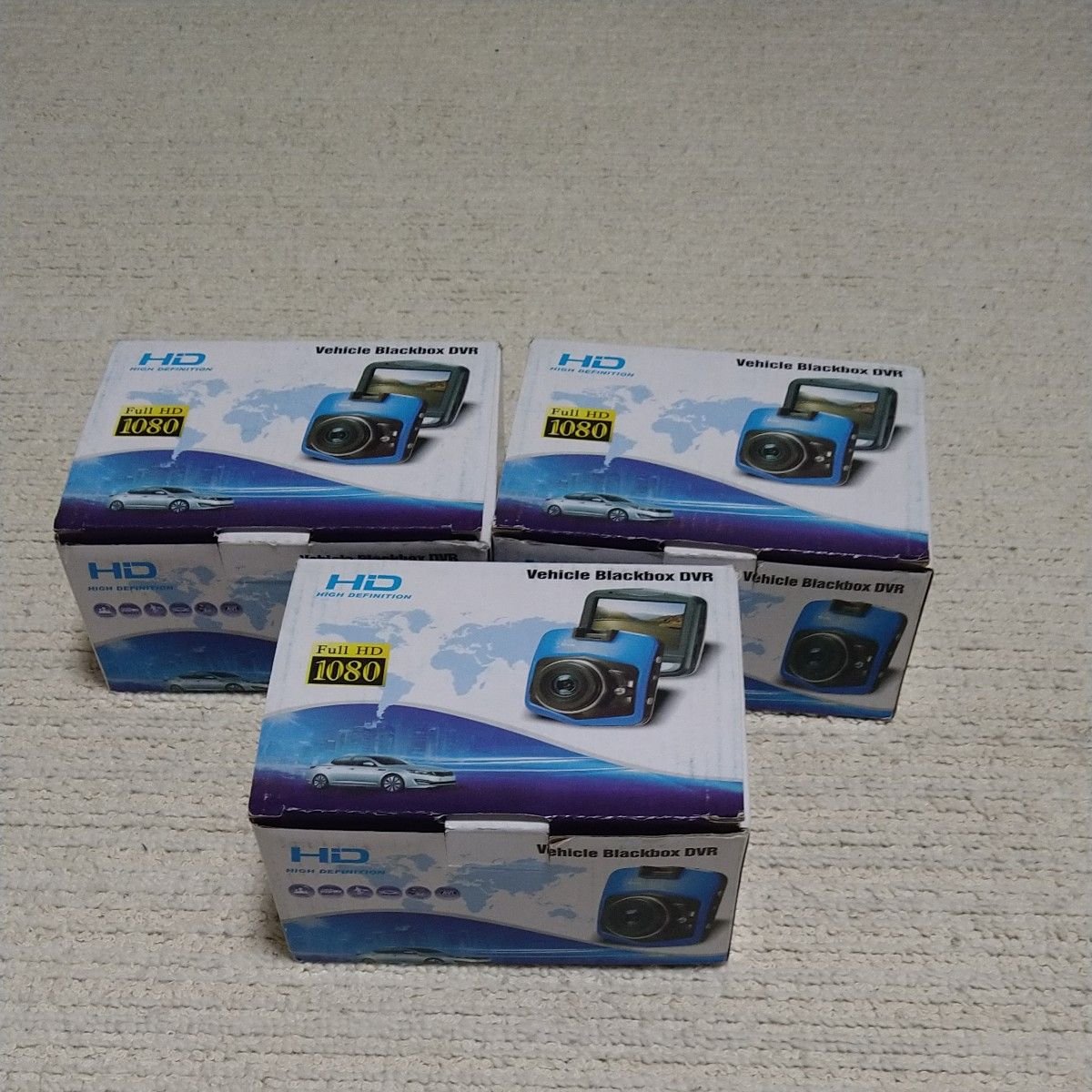 dash camera 3 Vehicle Blackbox DVR Full HD 1080p 658144