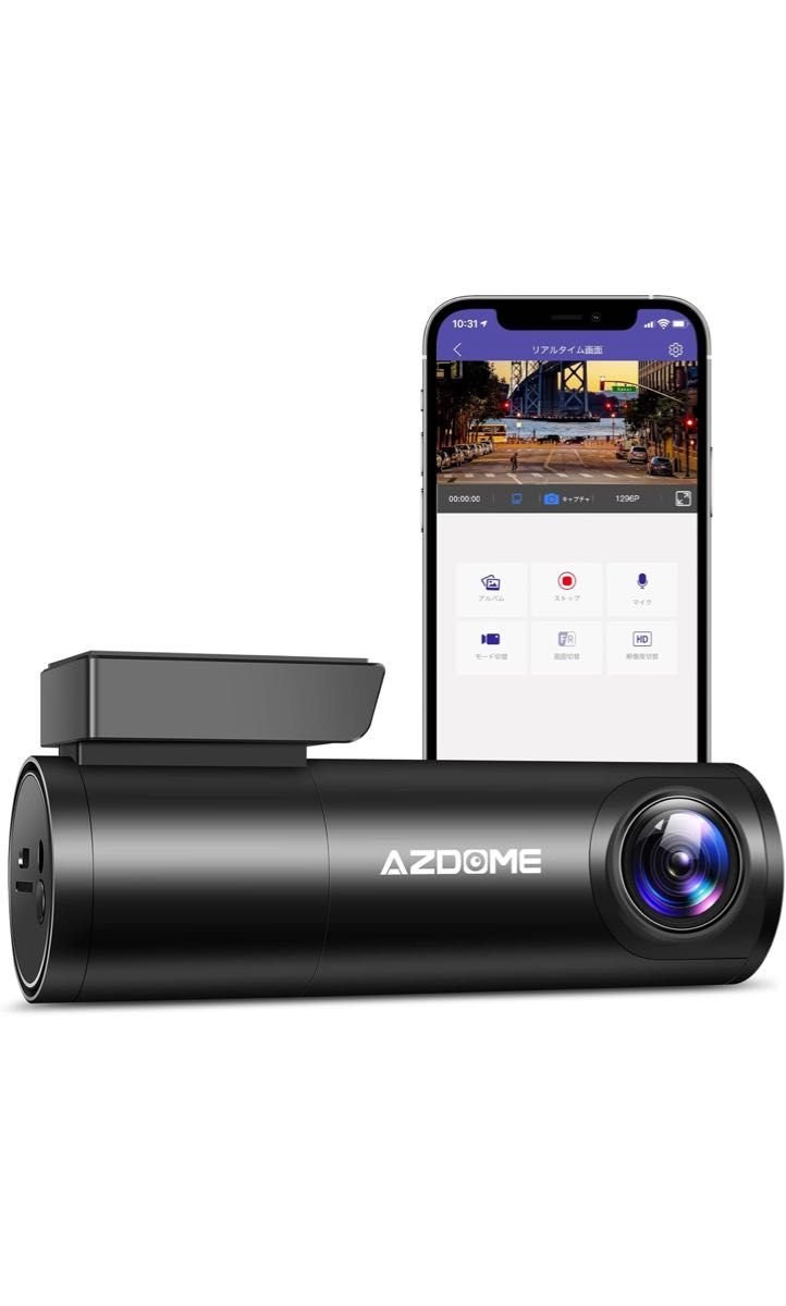 AZDOME dash camera 1296p Wi-Fi G 207996