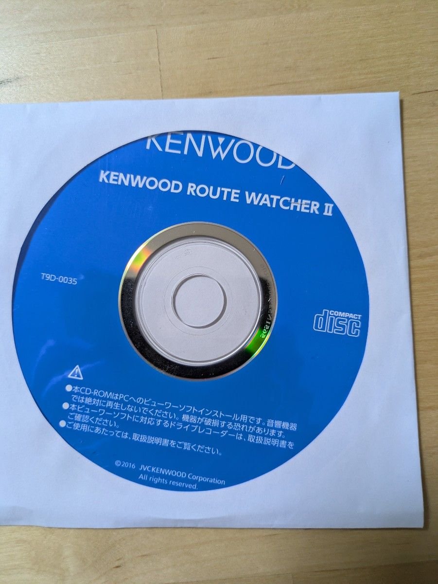 KENWOOD dash camera CD-R KENWOOD ROUTE WATCHER Ⅱ 928534