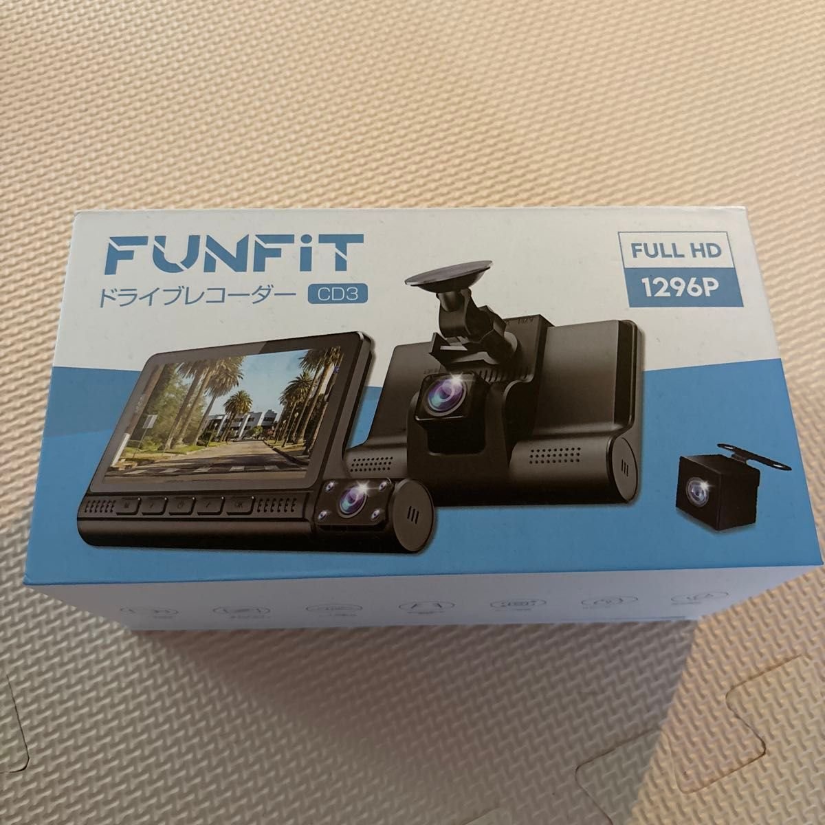 FUNFIT dash camera CD3 521648