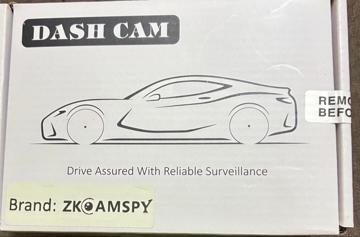 ZKOAMSPY dash camera DASH CAM 098662