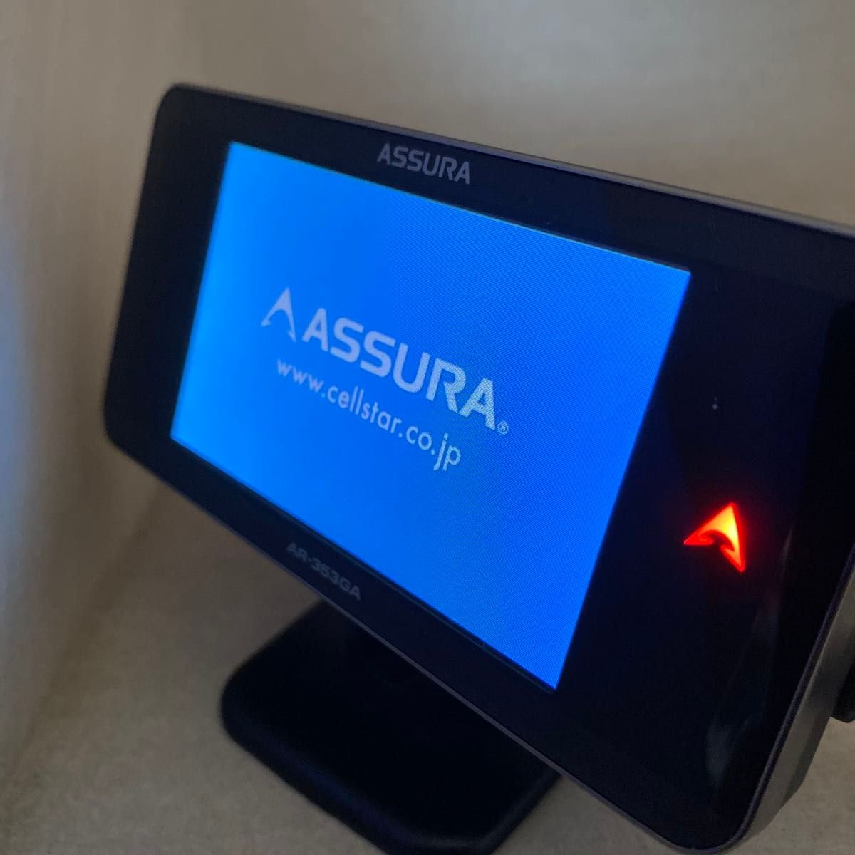 CELLSTAR ASSURA AR-353GA GPS radar detector 783412