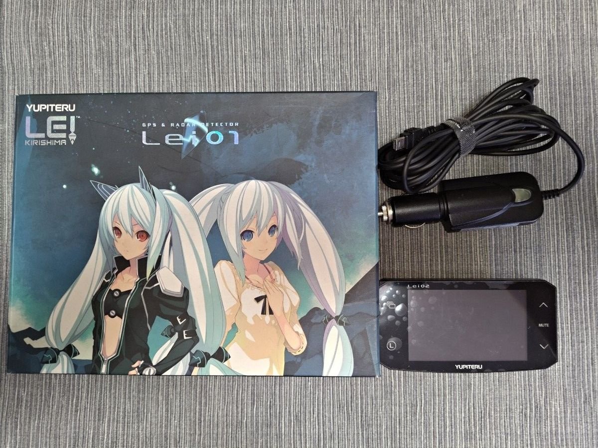YUPITERU Lei01 ＋ Lei02 Append GPS & radar detector 472624