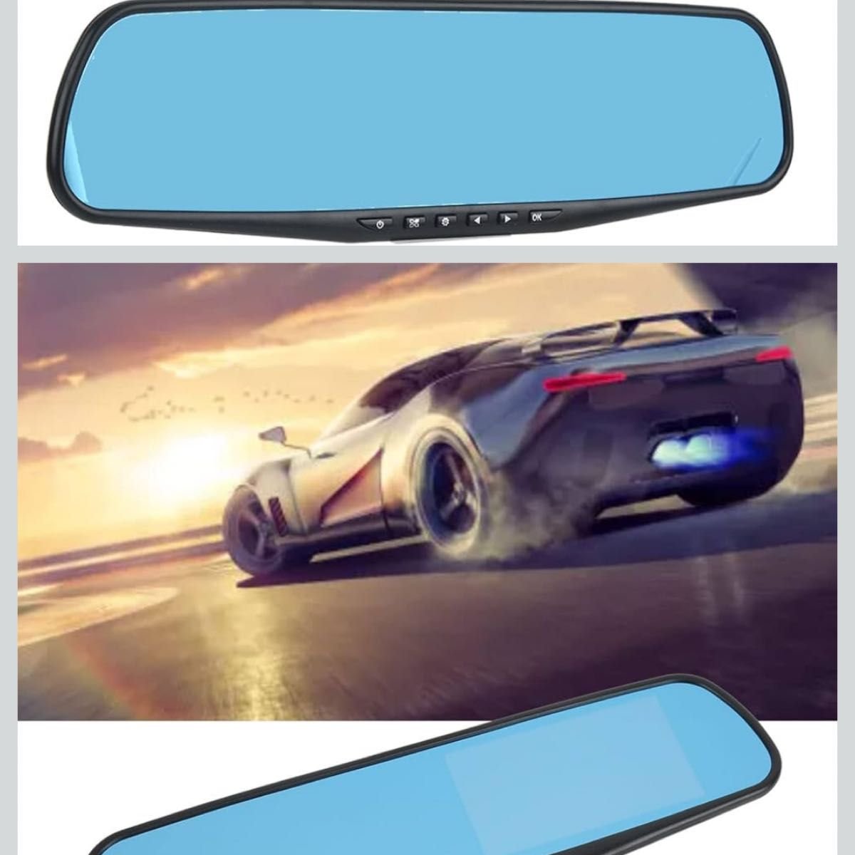 A dash camera 170° 1080P HD DVR 257872