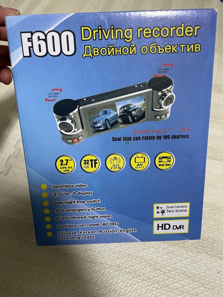 F600 dash camera 2 180 2.7 822564