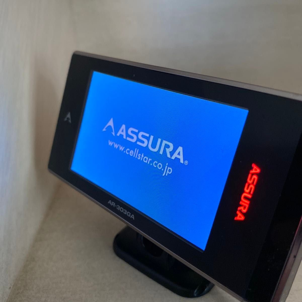 CELLSTAR ASSURA GPS radar detector AR-303GA 478276