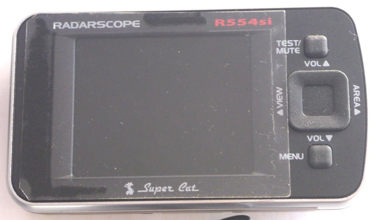 SuperCat R554si radar detector 246344