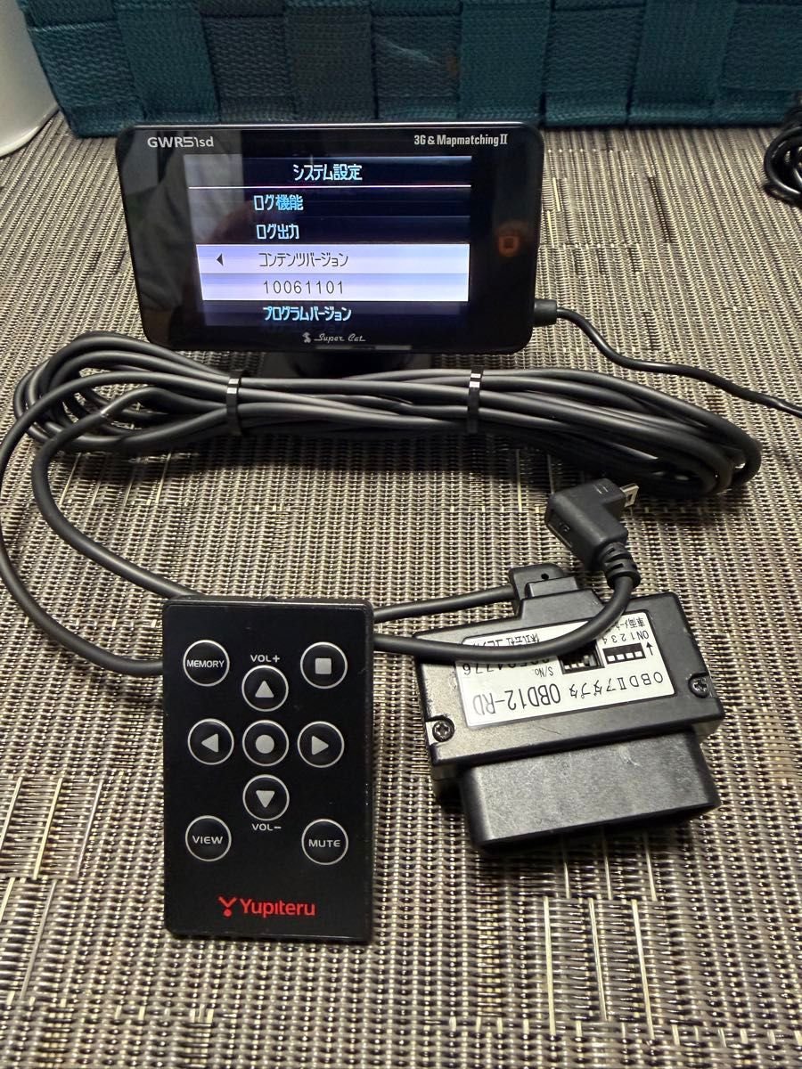 Super Cat GWR51sd radar detector OBD II 925882