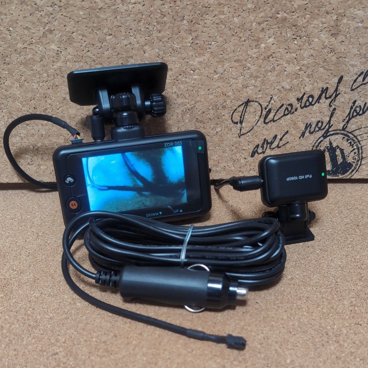 COMTEC ZDR-055 2 dash camera SD 376372