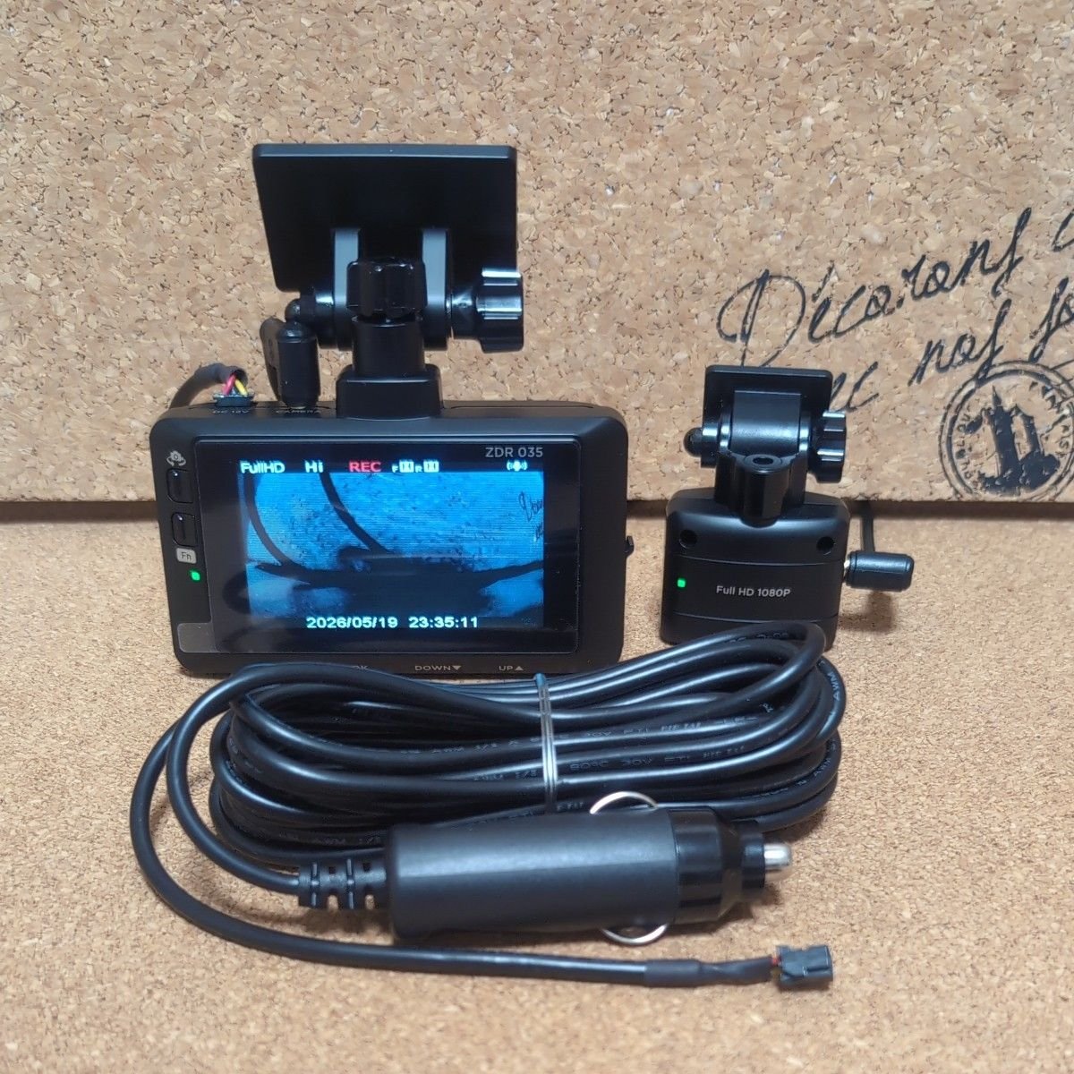 COMTEC ZDR-035 2 dash camera SD 383286